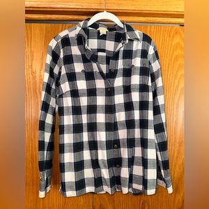 Duluth Trading Co Free Swinging Flannel Size M